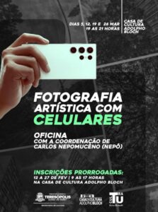 Oficina Fotografia Artística com Celulares em Teresópolis Oficina Fotografia Artística com Celulares em Teresópolis