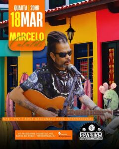 Dia 18-03 Marcelo Cataldi no Severina Teresópolis