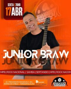 Dia 17-04 Junior Braw no Severina Teresópolis