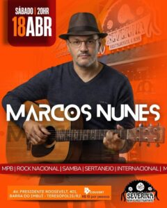 Dia 18-04 Marcos Nunes no Severina Teresópolis