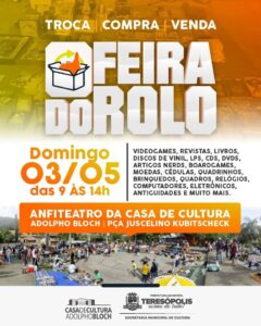 Dia 03-05 Feira do Rolo de Teresópolis Dia 03-05 Feira do Rolo de Teresópolis