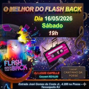 Dia 16-05 Flashback no Cantinho da Posse Teresópolis