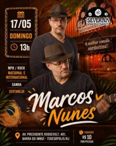 Dia 17-05 Marcos Nunes no Severina Teresópolis