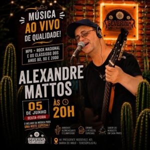 Dia 05-06 Alexandre Mattos no Severina Teresópolis