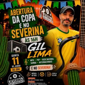 Dia 11-06 Gil Lima no Severina Teresópolis