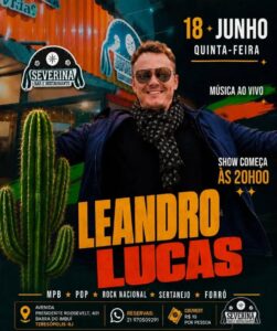 Dia 18-06 Leandro Lucas no Severina Teresópolis
