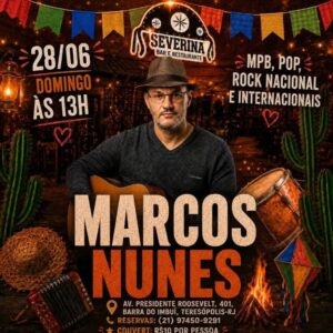 Dia 28-06 Marcos Nunes no Severina Teresópolis