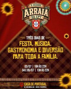 Grande Arraiá 2026 da Casa de Portugal Teresópolis Grande Arraiá 2026 da Casa de Portugal Teresópolis