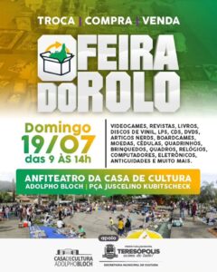 Dia 19-07 Feira do Rolo de Teresópolis Dia 19-07 Feira do Rolo de Teresópolis