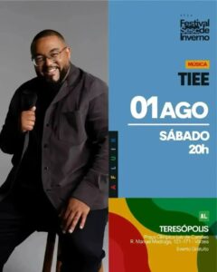 Dia 01-08 Tiee no Festival Sesc de Inverno 2026 Teresópolis