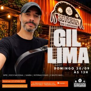 Dia 20-09 Gil Lima no Severina Teresópolis