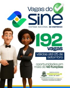 Sine Teresópolis anuncia 192 vagas de emprego